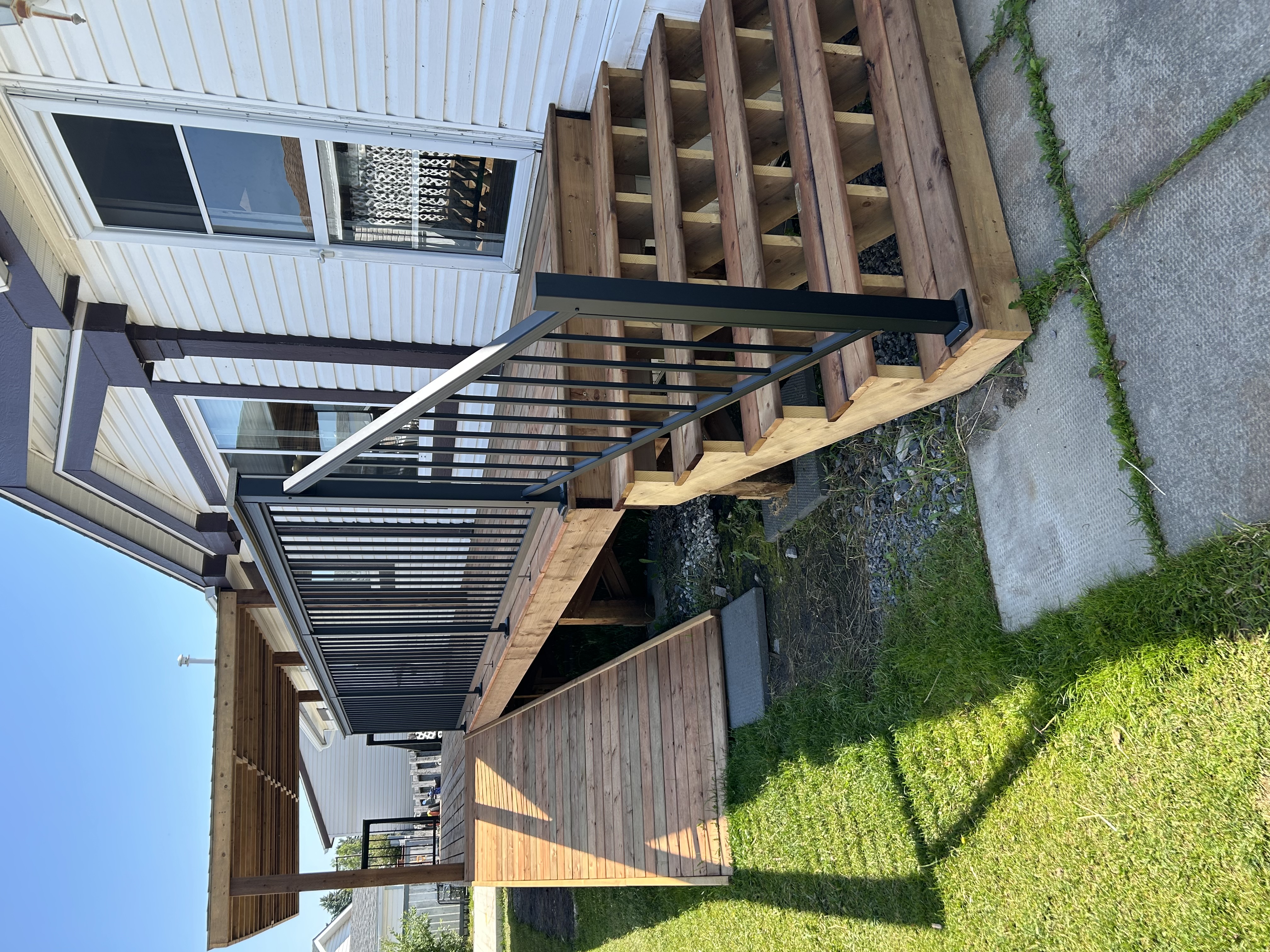 Accessible & Independent Outdoor Living Space – Custom Deck Build in Millet, AB