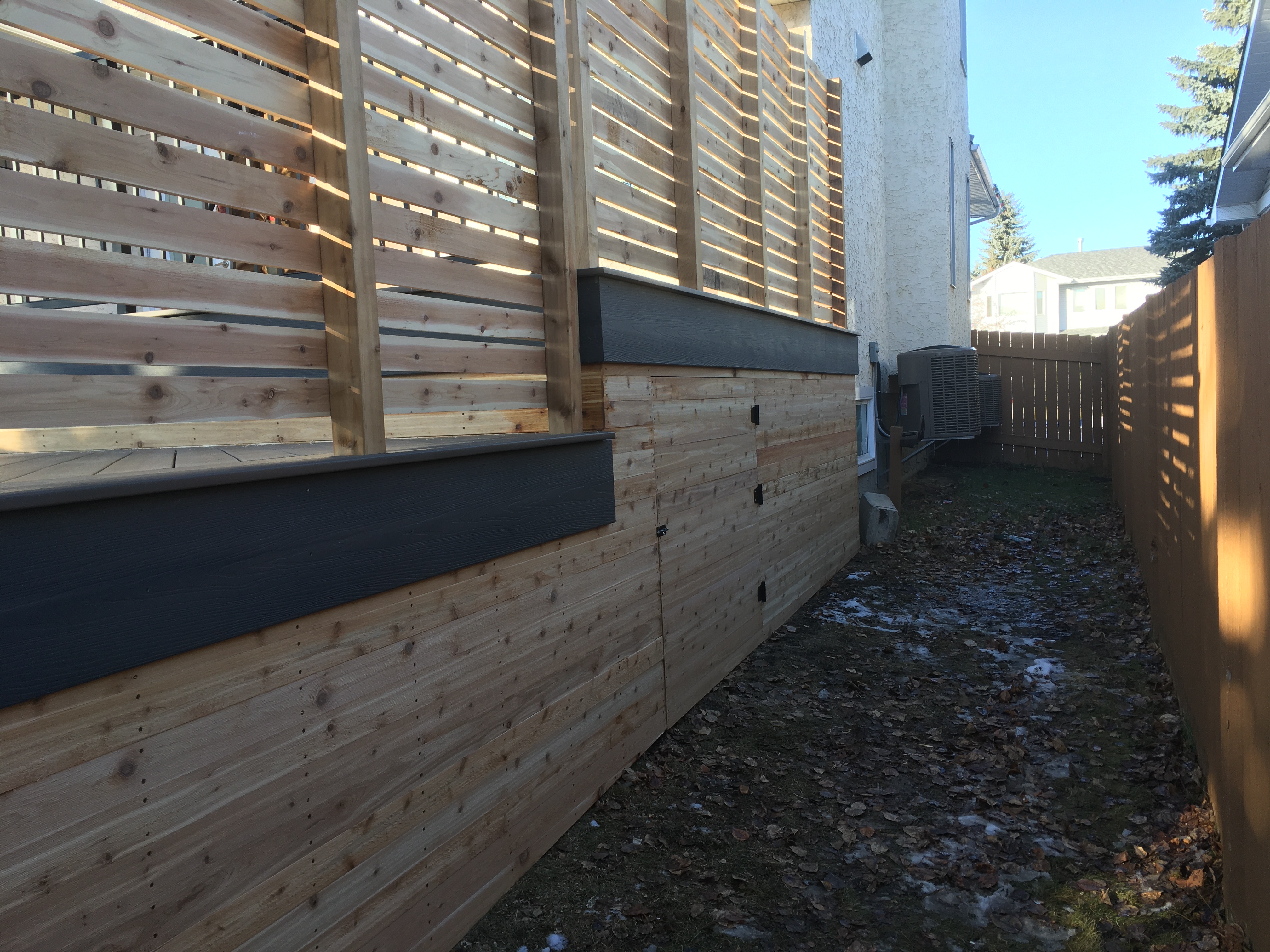 Elevated Outdoor Living: A Stunning Multi-Level Deck Transformation in Stony Plain