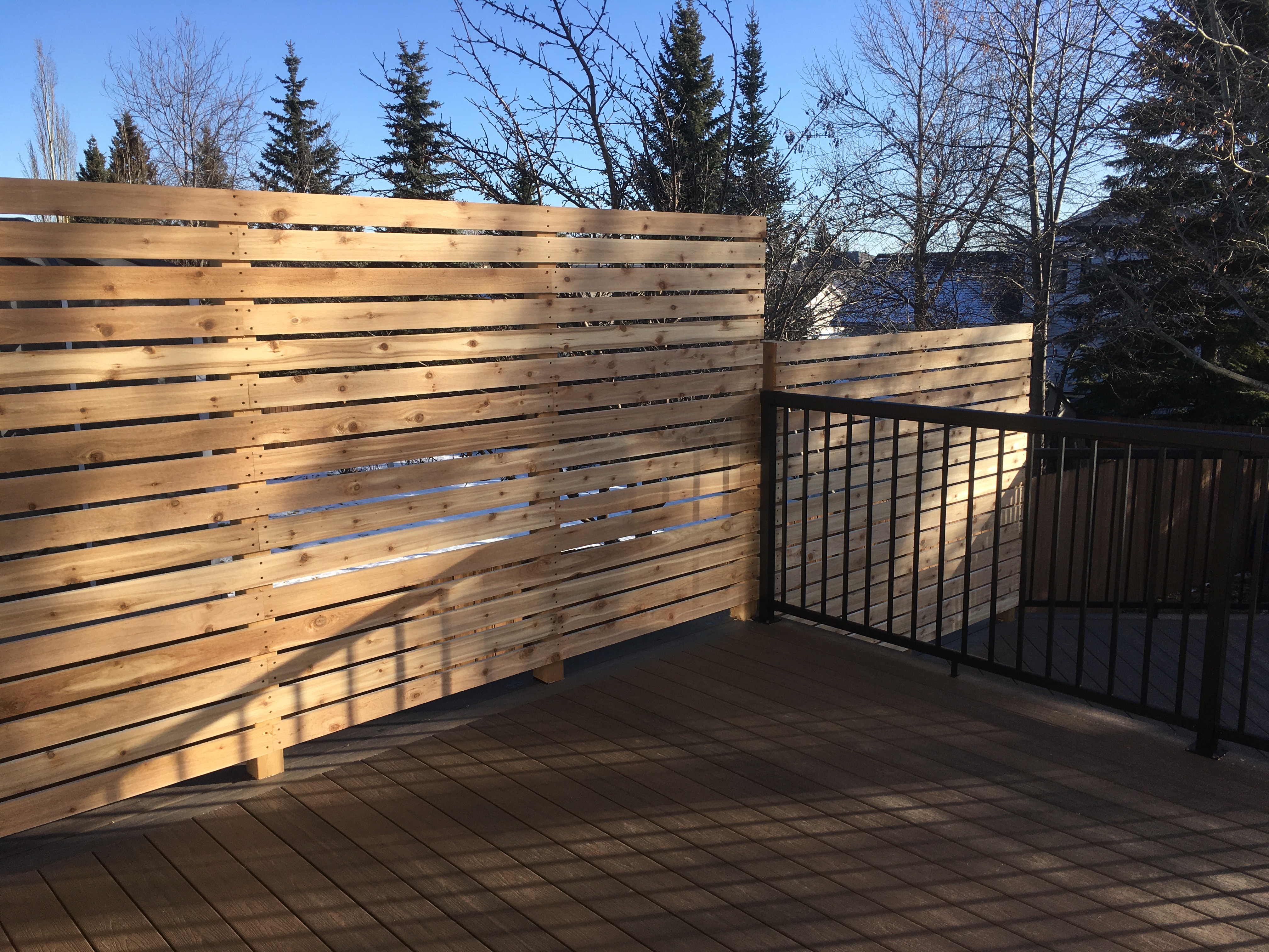 Elevated Outdoor Living: A Stunning Multi-Level Deck Transformation in Stony Plain