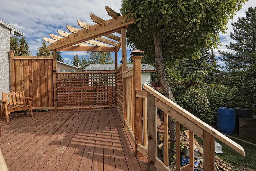 cedar deck Edmonton 2